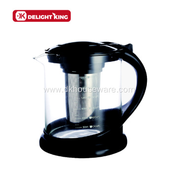 Glass Teapot with Stainless Steel Filter
